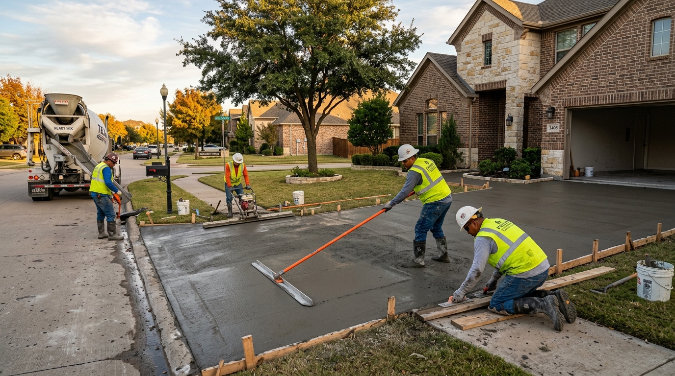 Commercial Concrete Solutions for NRH Businesses