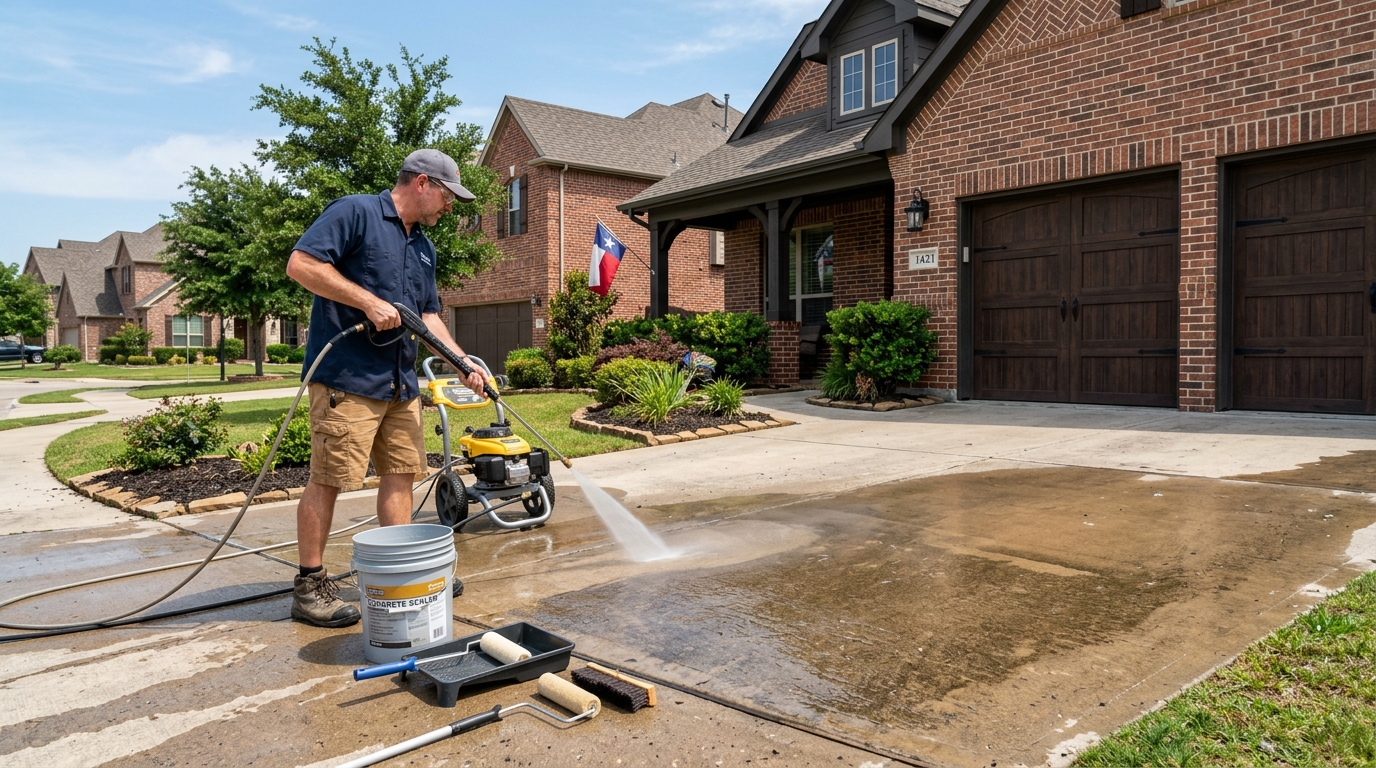 Concrete vs. Asphalt Driveways for North Richland Hills Homes