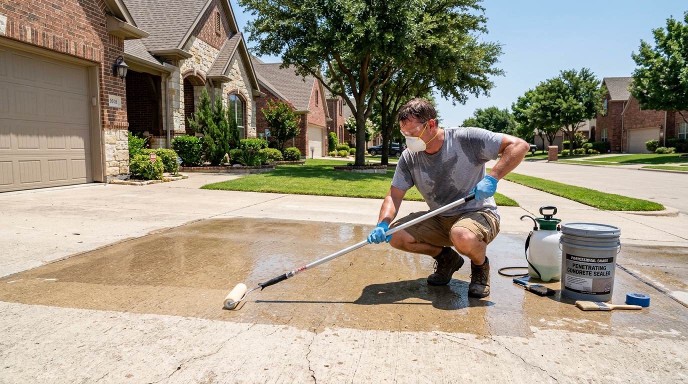 Maintaining Your Concrete Driveway in Texas Weather